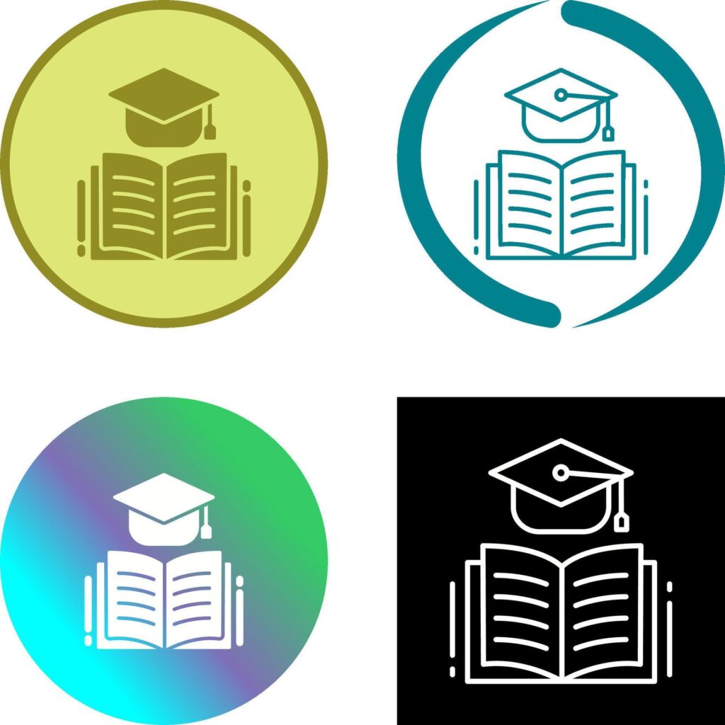 Graduation Icon Design Stock Free