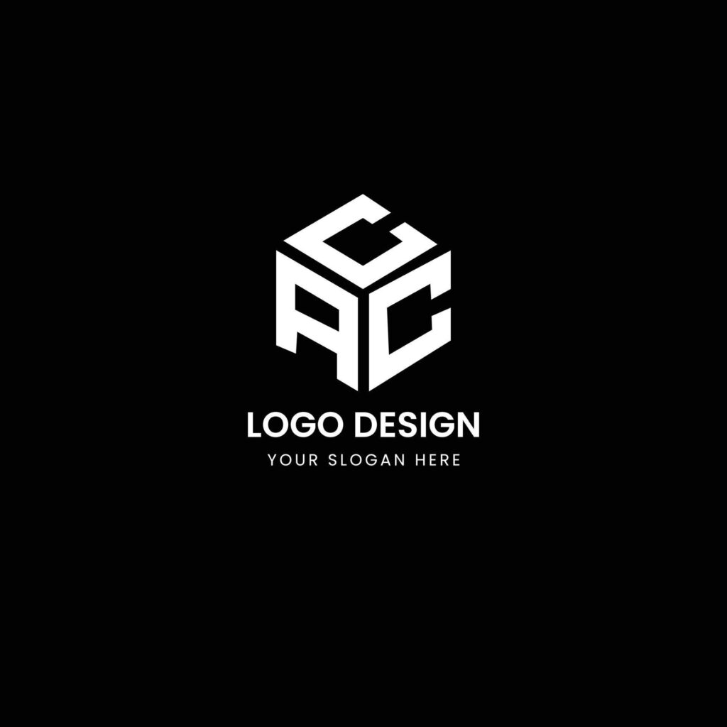 Creative ACC Logo design Stock Free