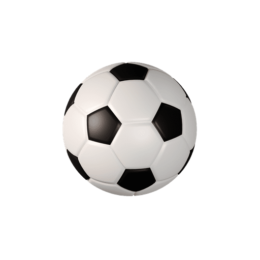 Football, soccer, ball 3D illustration