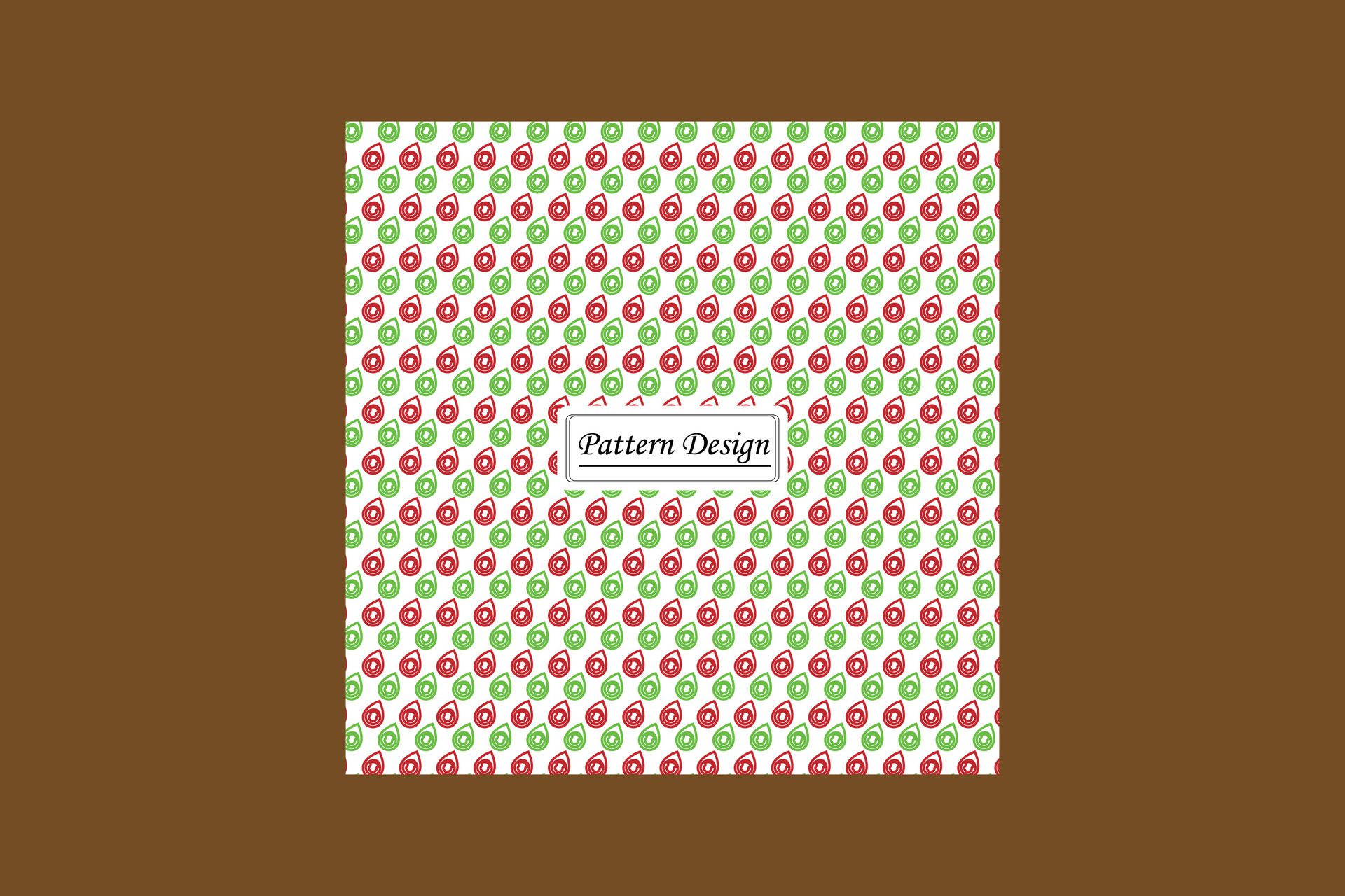 The pattern is used to make a printed pattern fabric. Free Vector