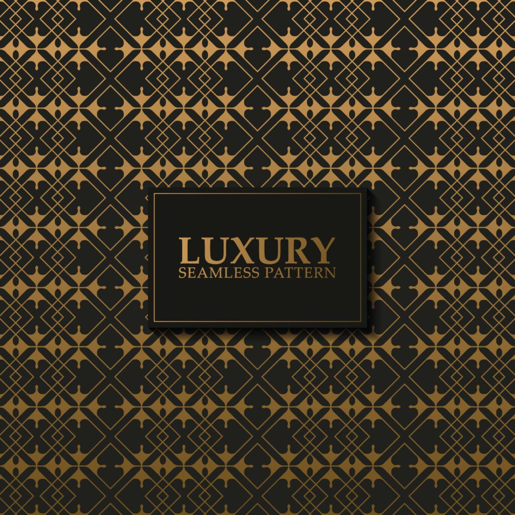 luxury dark seamless pattern background Free Vector and Free SVG