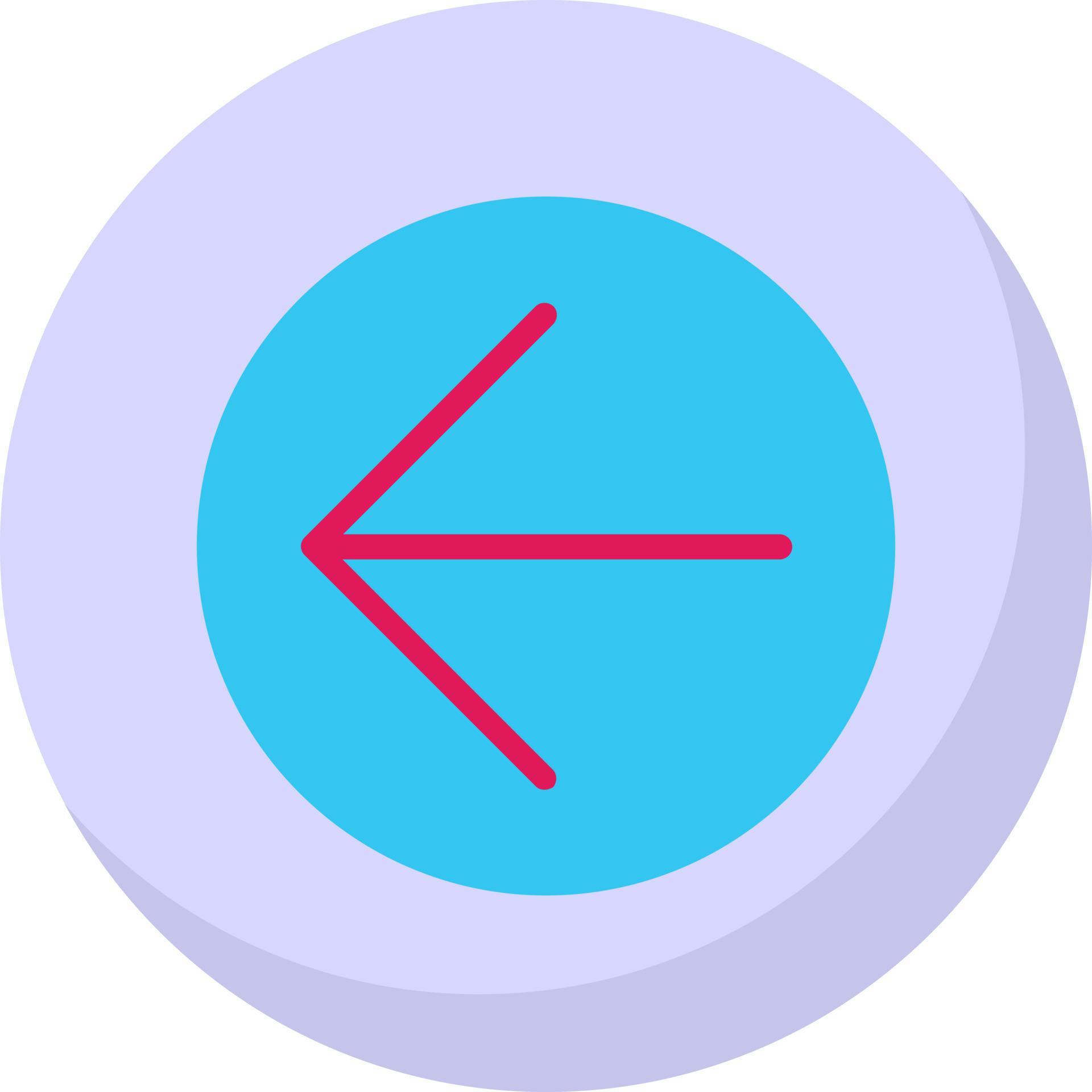 Arrow Circle Left Vector Icon Design Stock Free