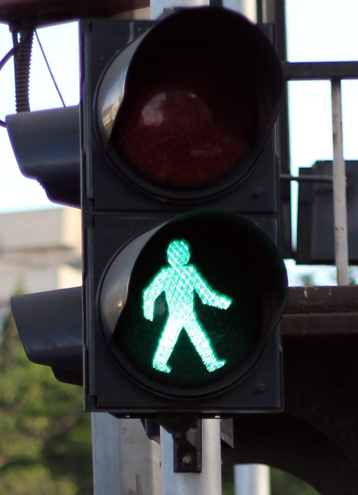 Walk Sign Traffic Signal Stock Free