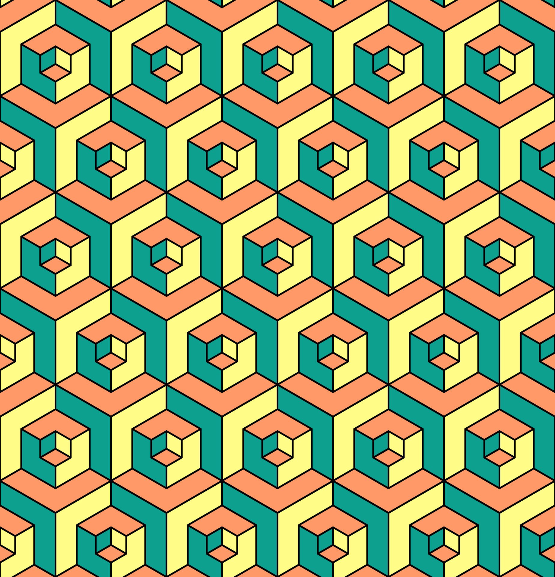 Abstract geometric pattern Free Vector