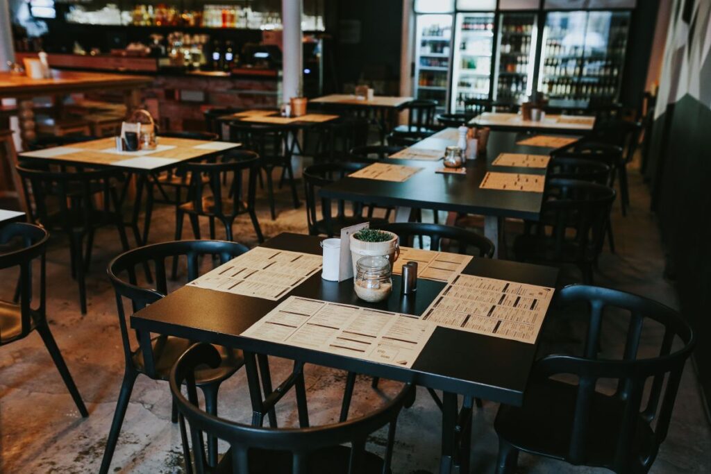 Interior of a pub Stock Free