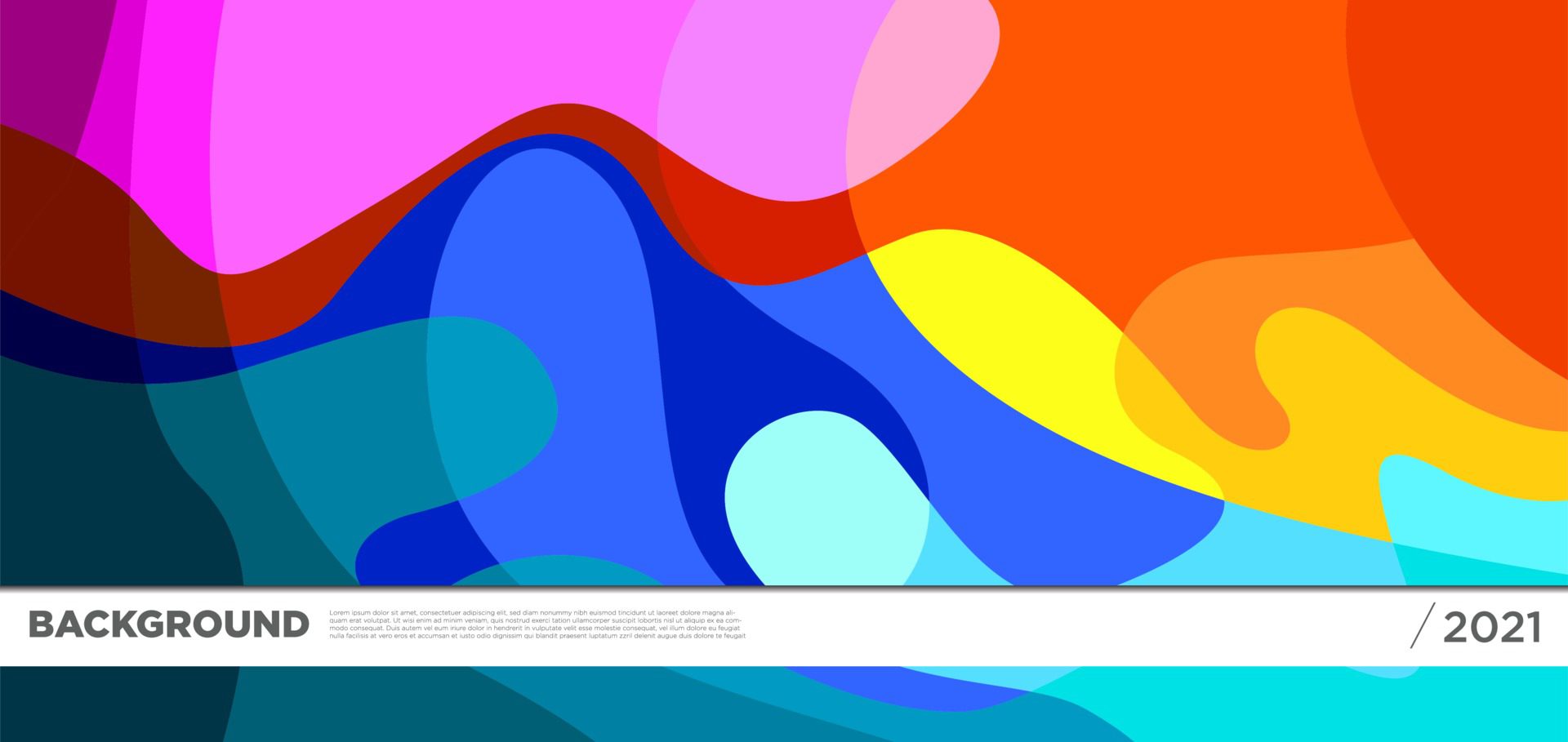 Vector colorful liquid abstract background pattern Free Vector