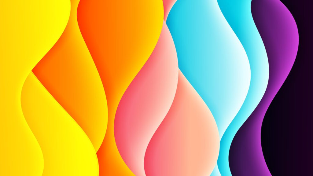 Vector abstract background with gradient color and dynamic shadow on background. Vector background for wallpaper. Eps 10 Free Vector