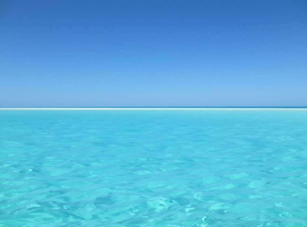 Blue water surface background Stock Free