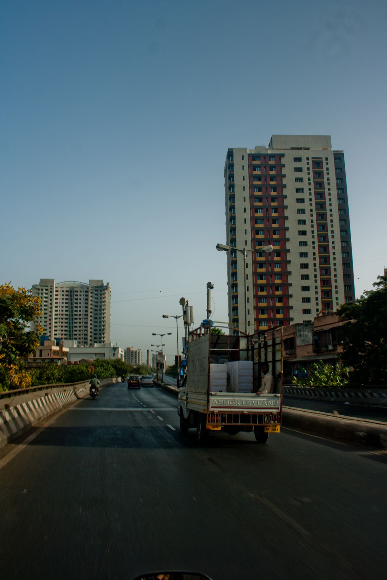 Vehicle On Road Stock Free