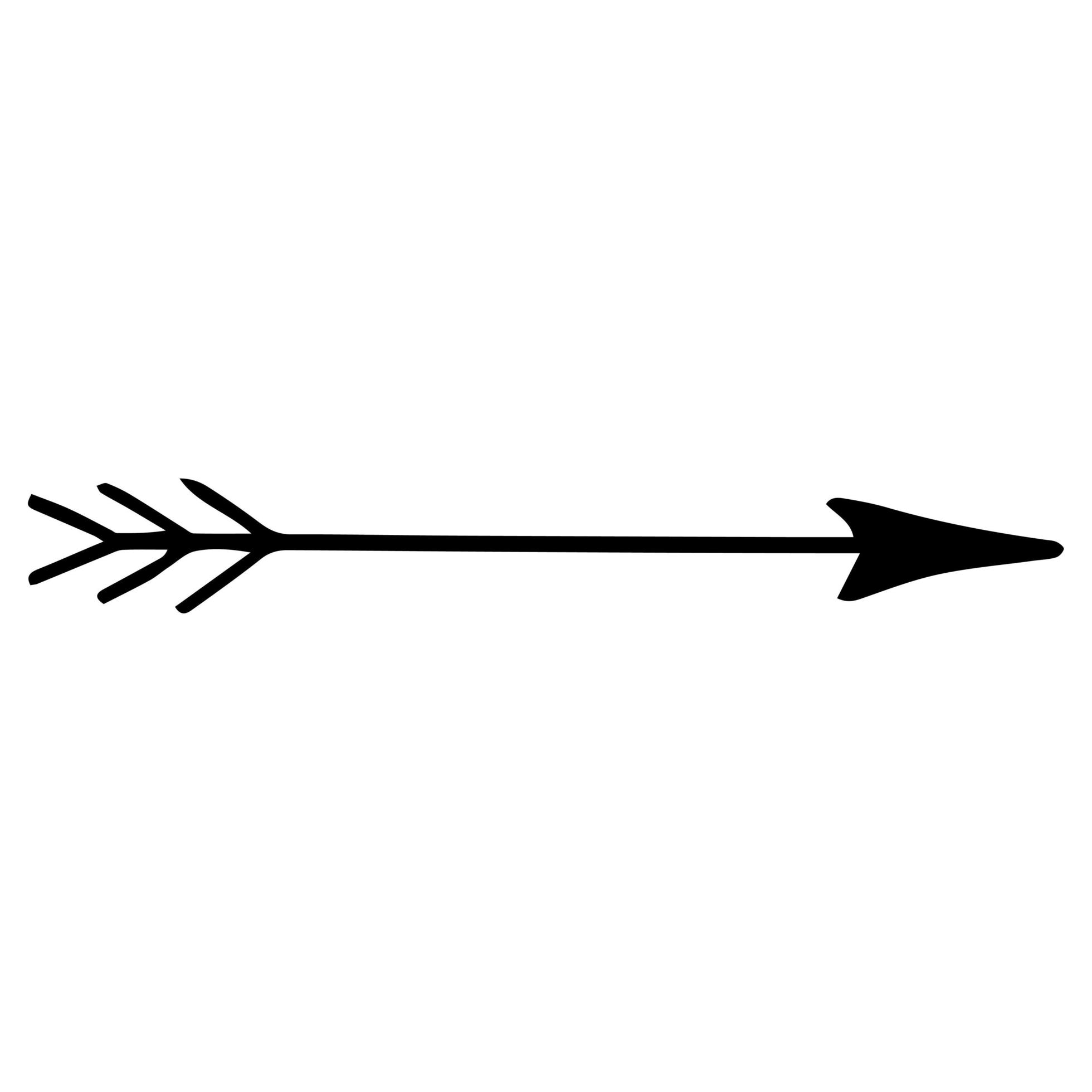 Arrow Outline Illustration Stock Free