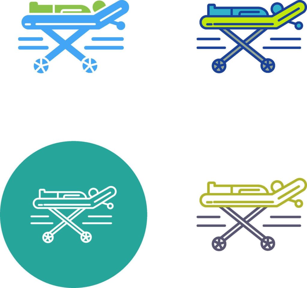 Stretcher Icon Design Stock Free