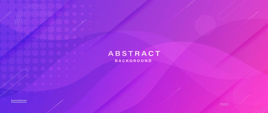 Abstract pink and violet modern background gradient color. Free Vector