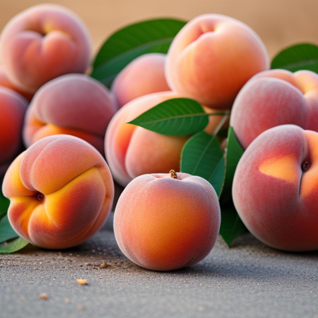 Peach Season by @artbyannie by @ai_generated