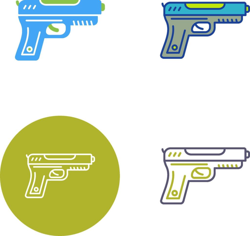 Gun Icon Design Stock Free