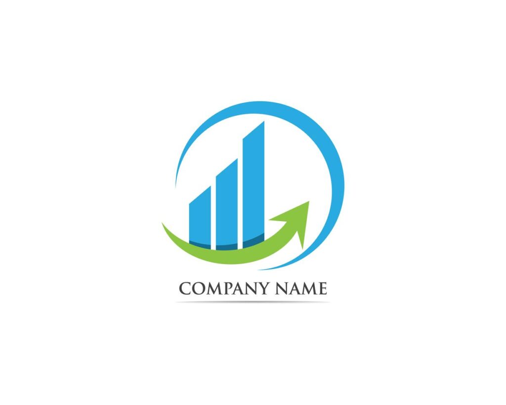 Finance logo vector template illustration Stock Free