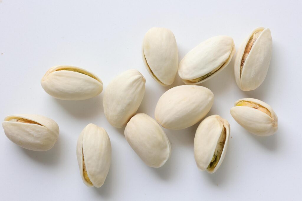 Pistachio nut isolated on white background Stock Free