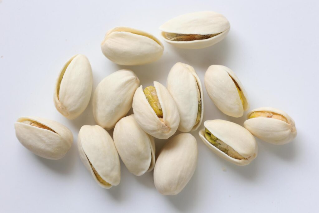 Pistachio nut isolated on white background Stock Free