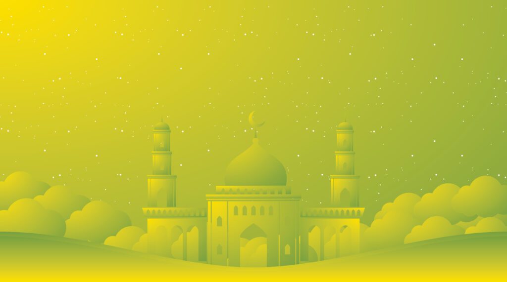 Islamic Background. Eid Mubarak Background. Ramadan Kareem Background. Free Vector