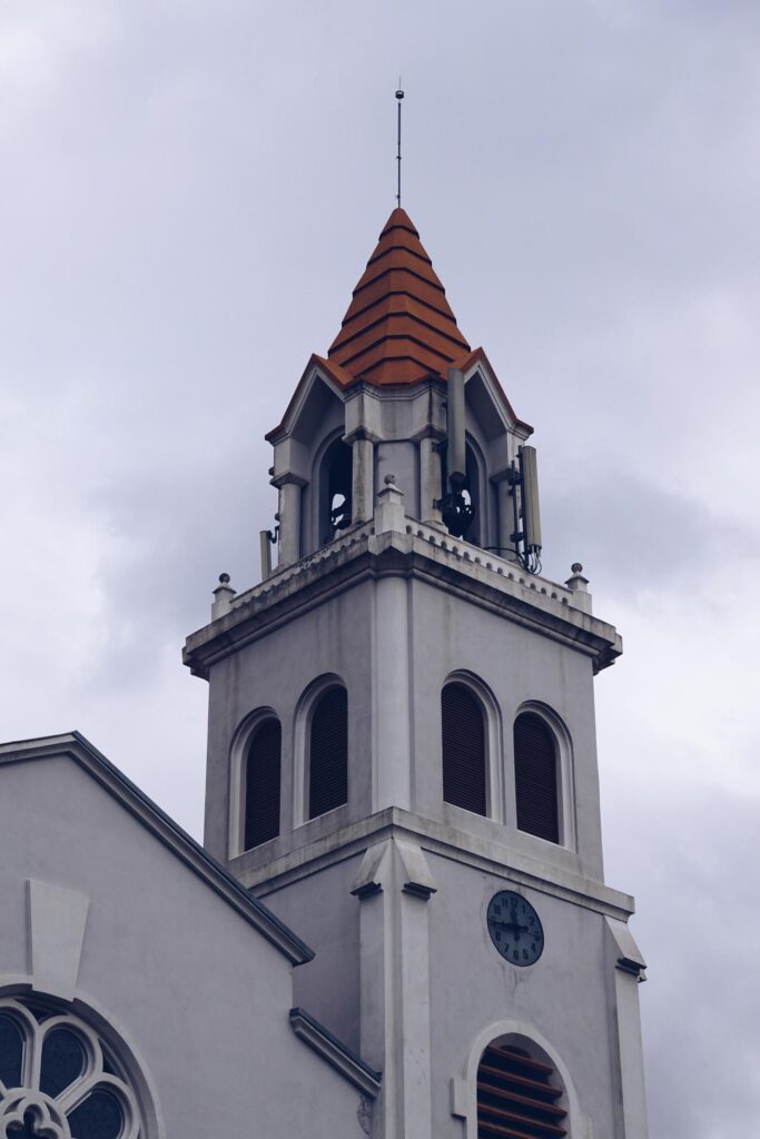 Church architecture in Bilbao city, Spain Stock Free