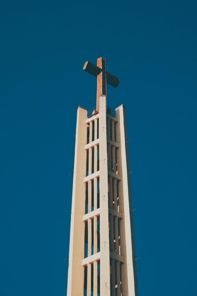 Church architecture in Bilbao city, Spain Stock Free