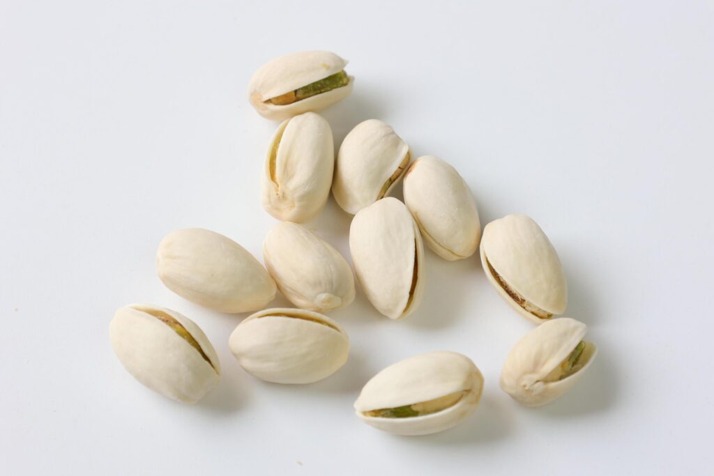 Pistachio nut isolated on white background Stock Free