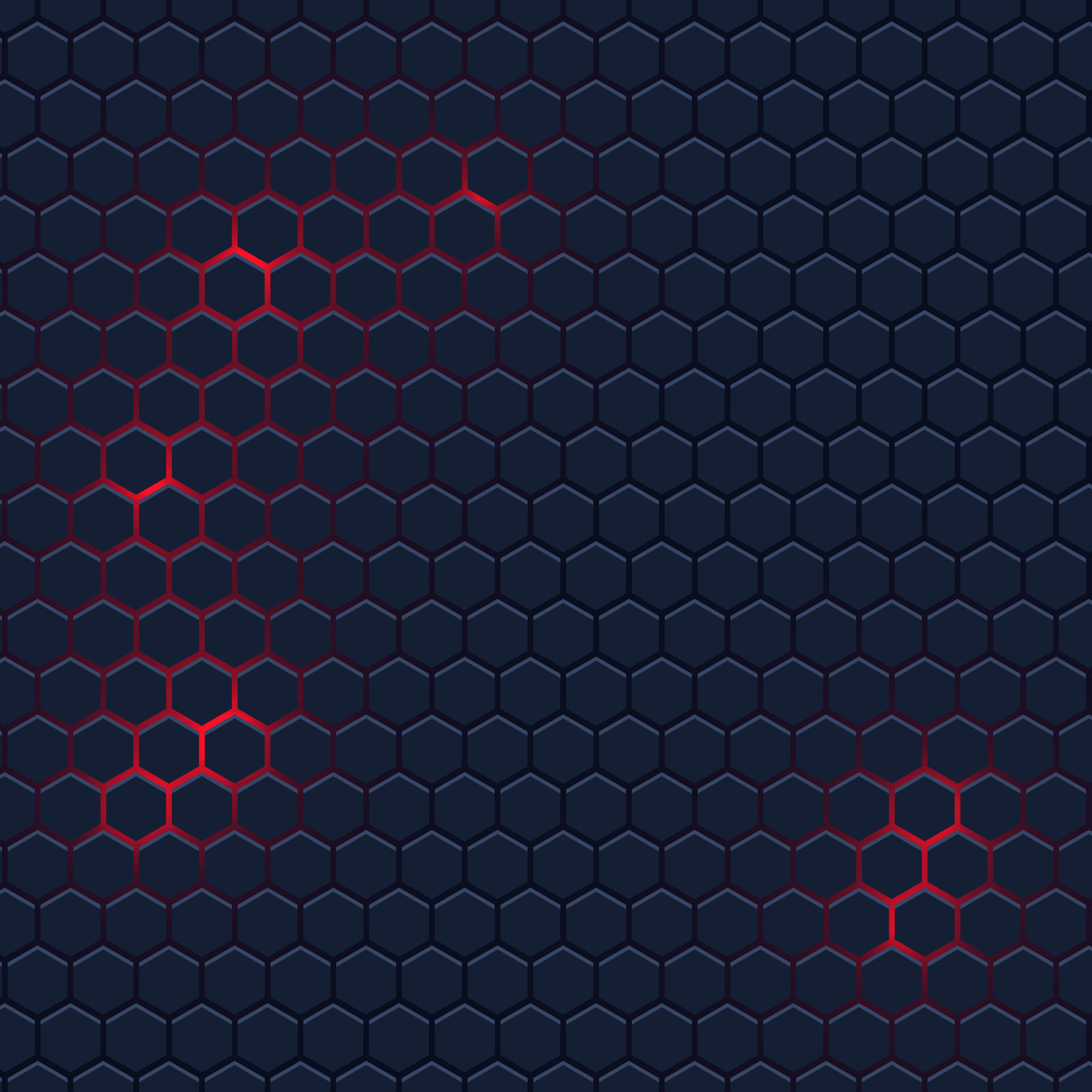 Abstract background with hexagonal pattern Free Vector