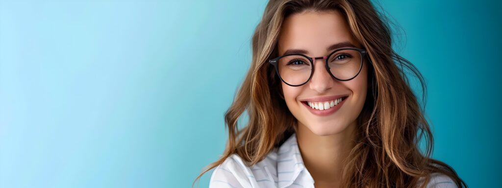 Confident Young Business Professional Smiling at in Office Stock Free