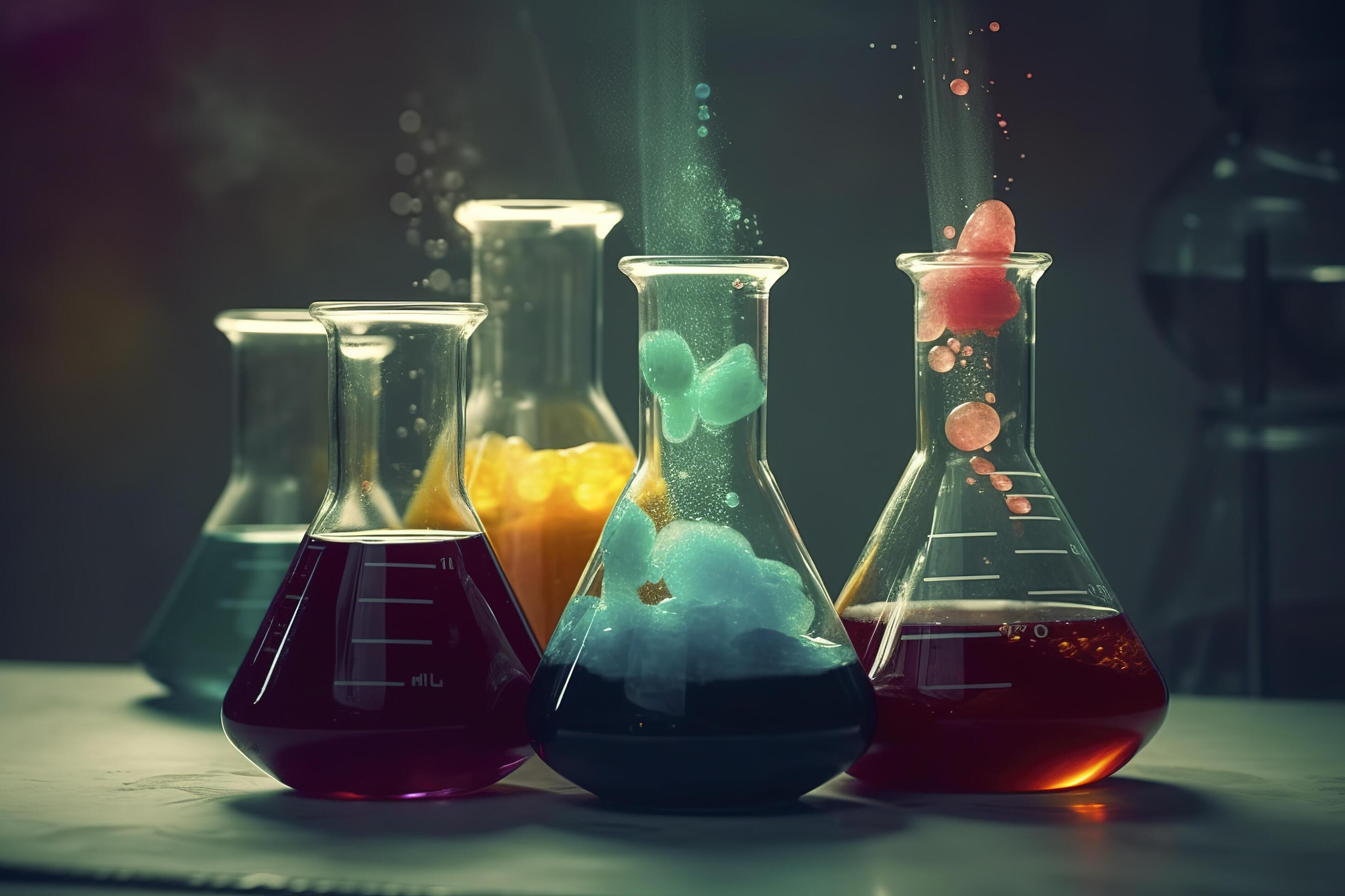 Art of Chemistry of laboratory chemical , Stock Free