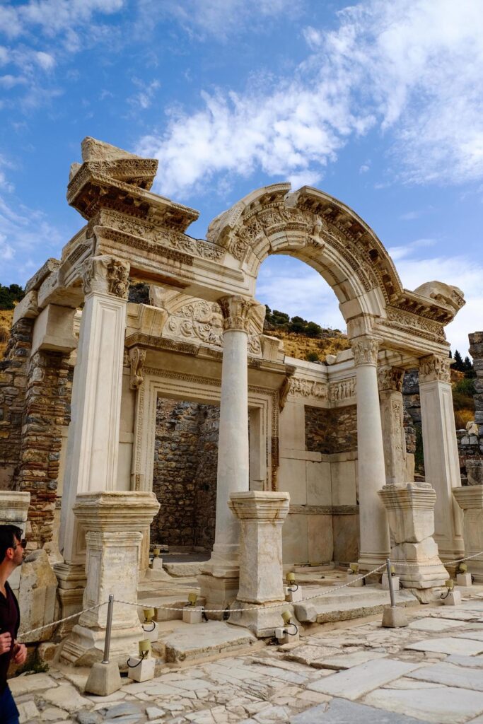 Ancient ruins in the city of Ephesus, Turkey Stock Free