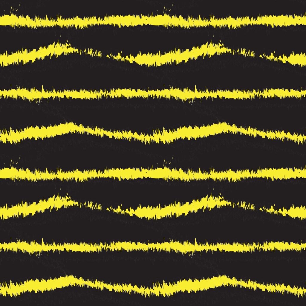 Yellow Brush Stroke Fur Seamless Pattern Free Vector