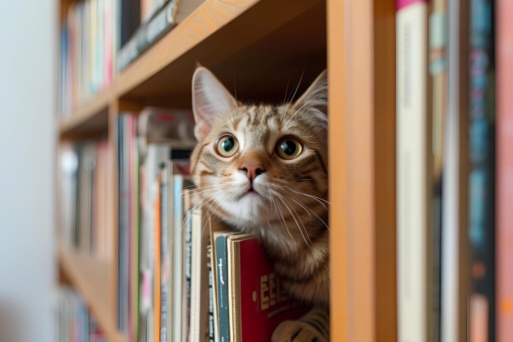 Paws and Play A Day in the Life of a Happy Cat Free Photo