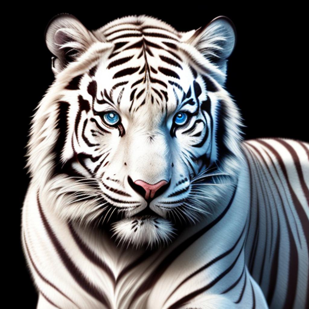 White Tiger by @kyarasantos68 by @ai_generated