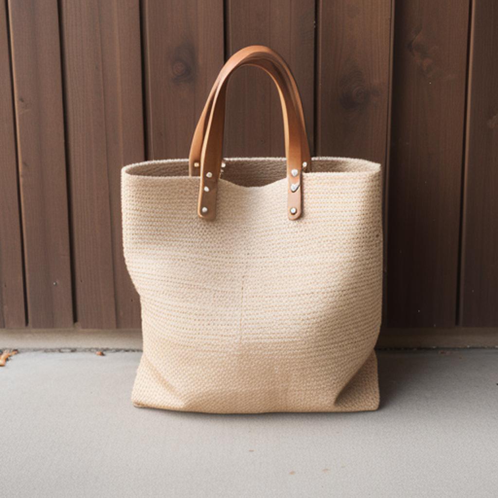 Jute Bag by @c2k08m65 by @ai_generated