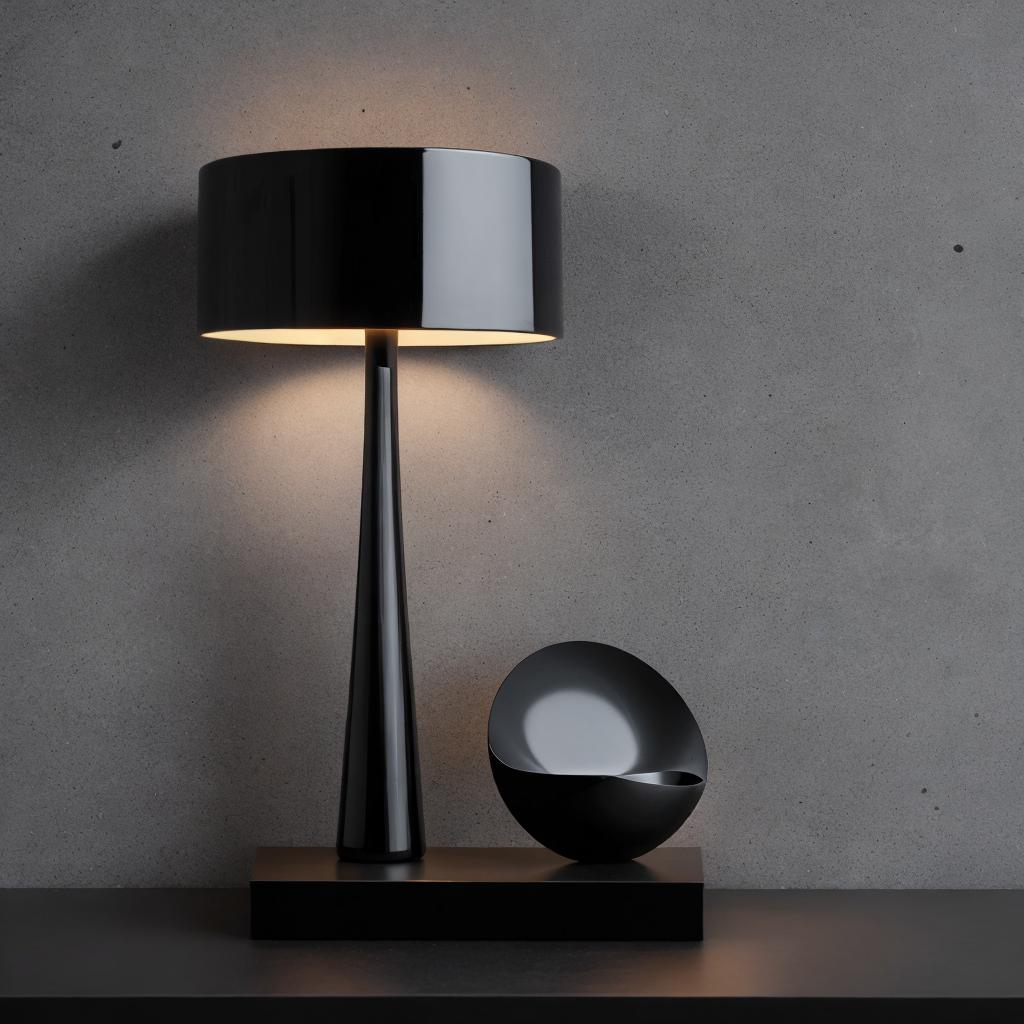 Dark modern sleek object by @ai_generated