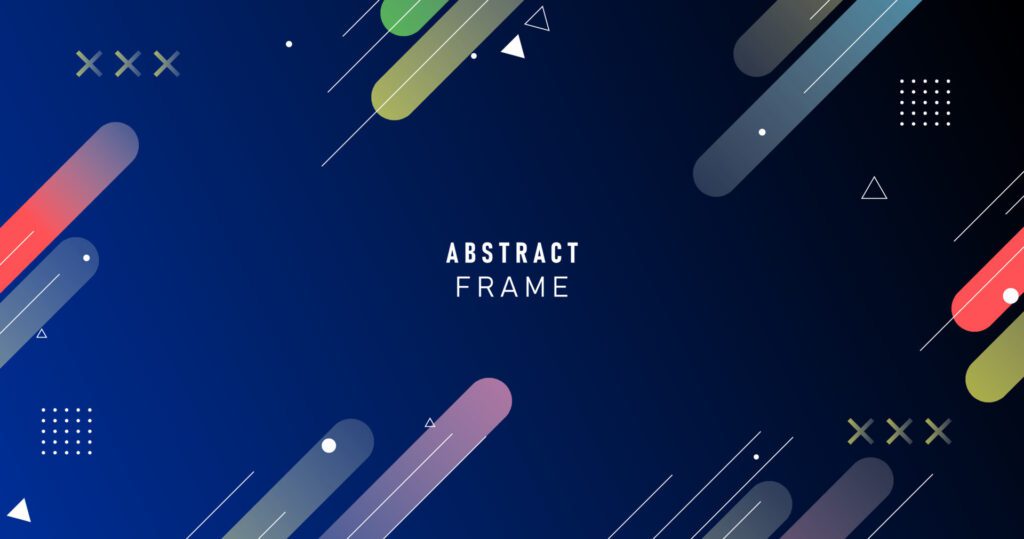 modern background.abstract frames, full of colors, gradations Free Vector