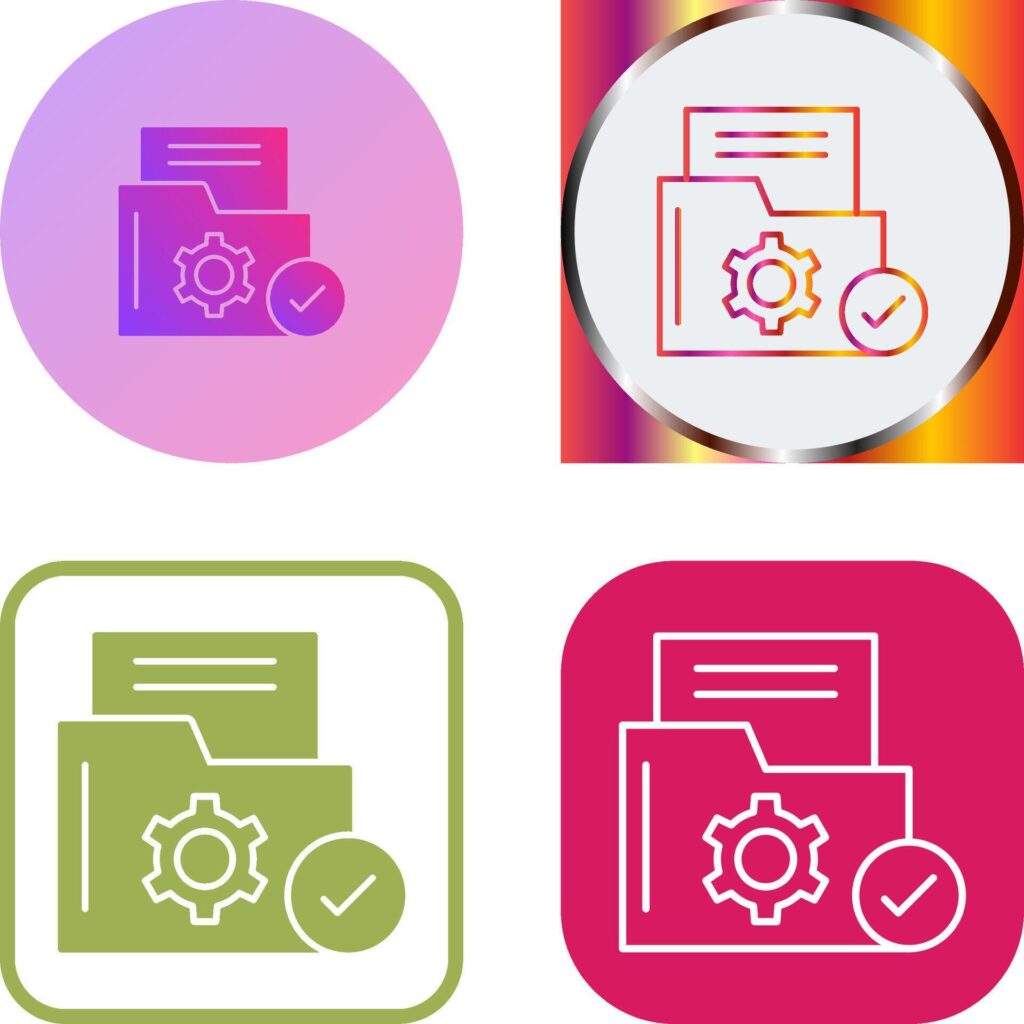 Folder Icon Design Stock Free