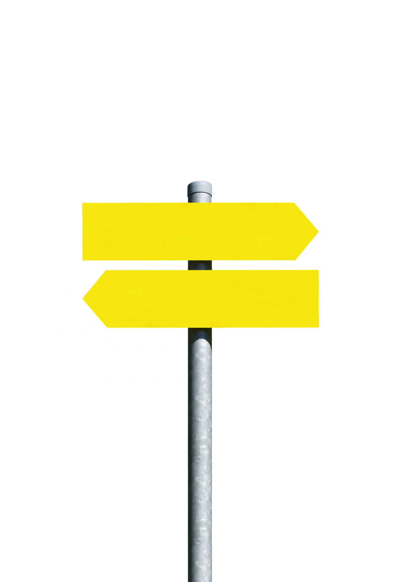 Yellow Signpost Stock Free