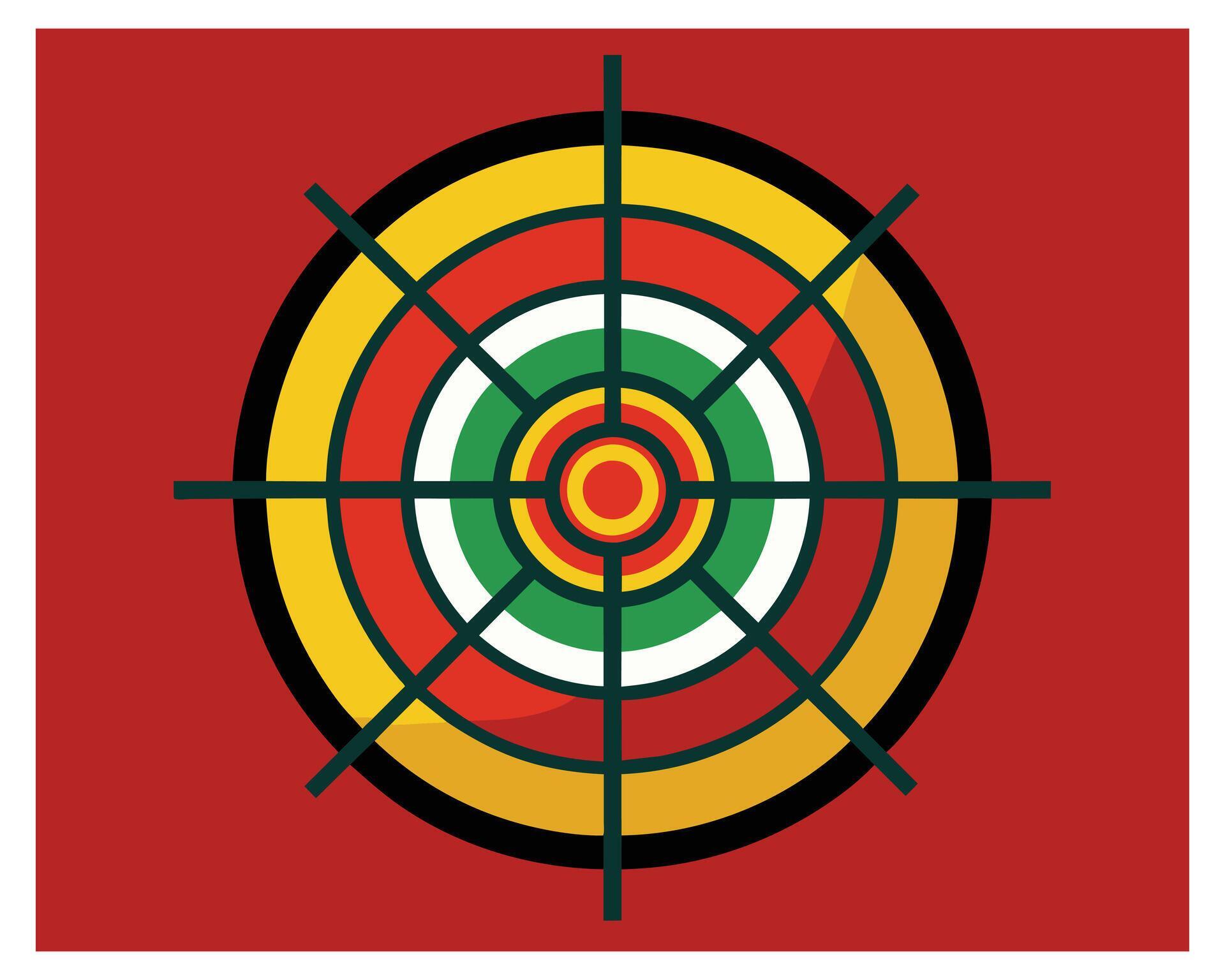 Target Arrows Vector Design On White Background illustration Stock Free