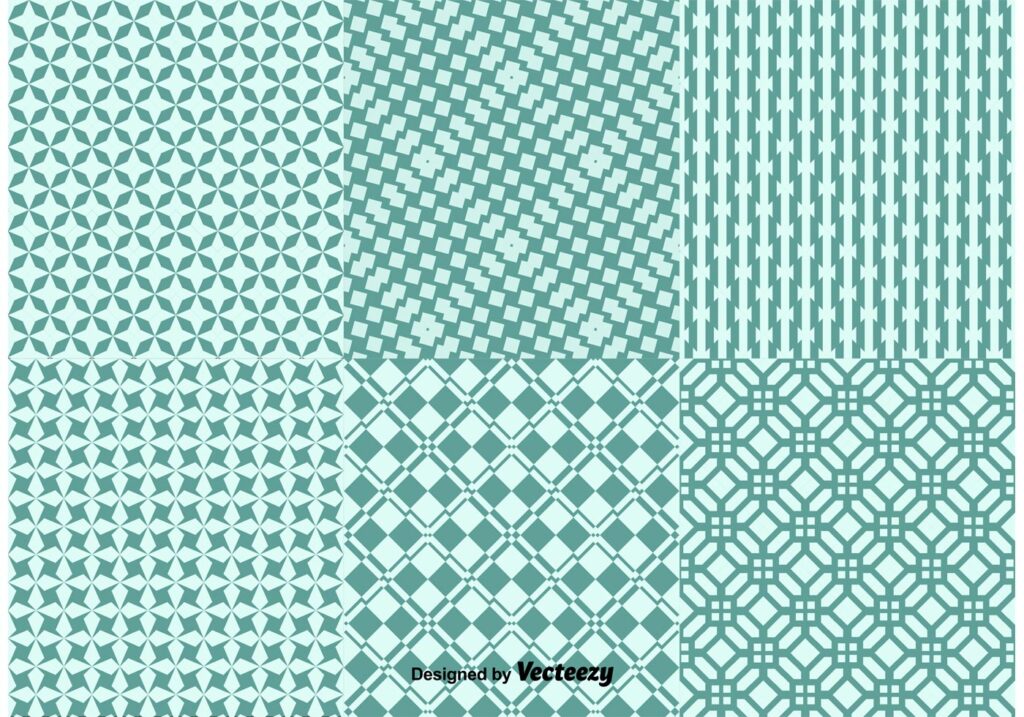 Geometric Green Background Patterns Free Vector and Free SVG