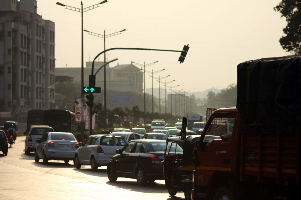 Mumbai Traffic Signal Stock Free