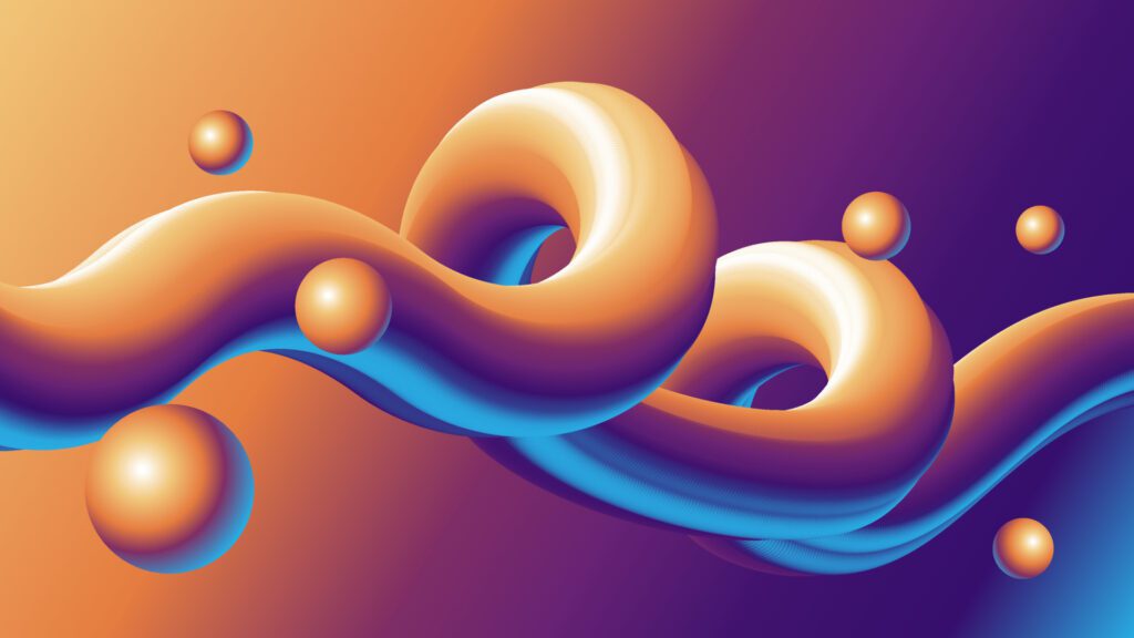 Modern abstract fluid gradient colorful gbackground Free Vector and Free SVG