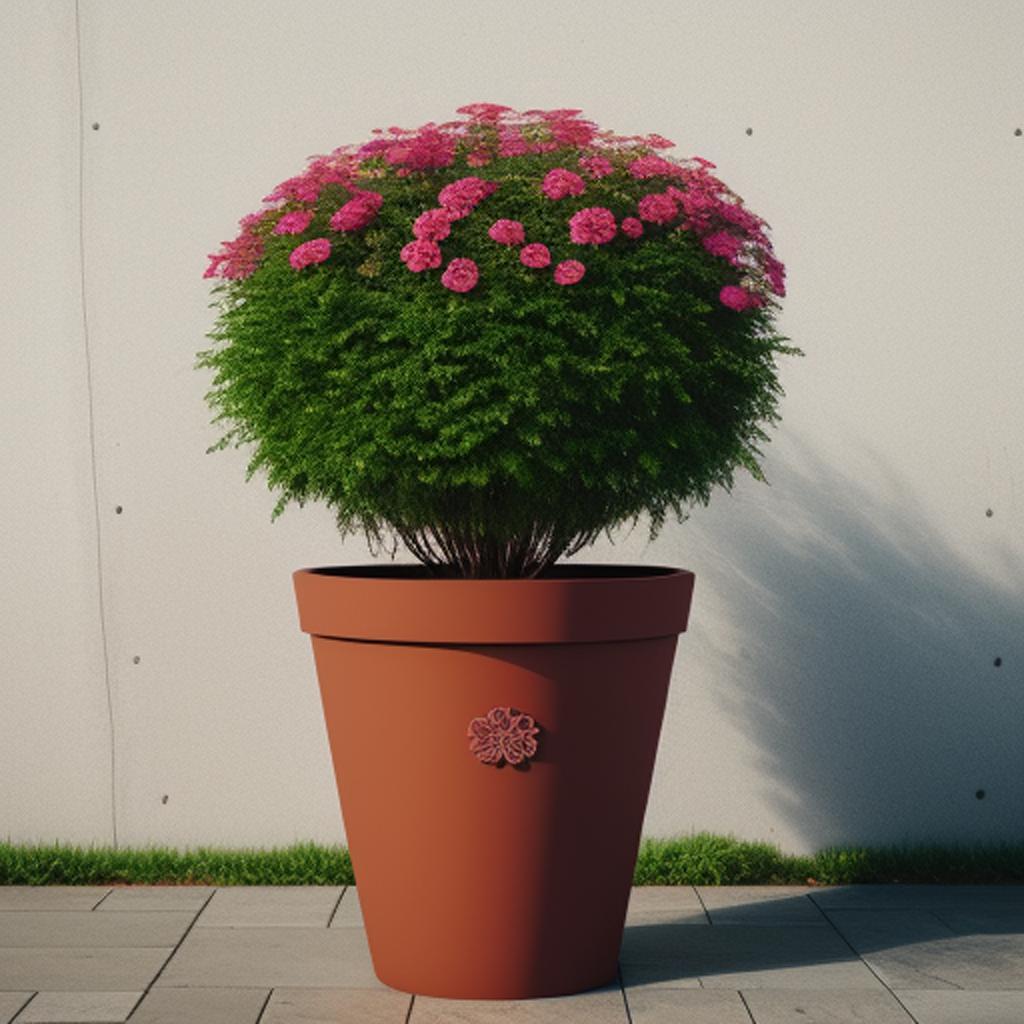 Flower pot big image by @ai_generated