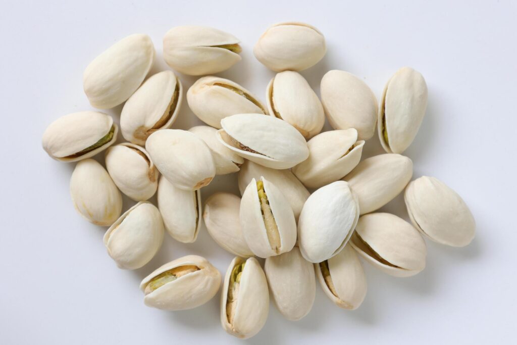 Pistachio nut isolated on white background Stock Free