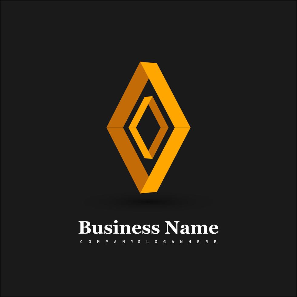 Abstract business logo design Stock Free