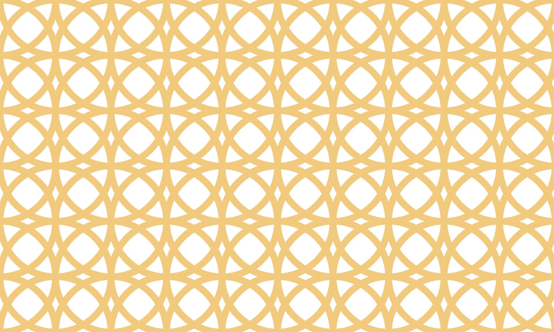 Background pattern seamless circle gold color Free Vector