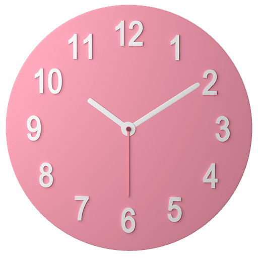 App, tools, clock 3D illustration