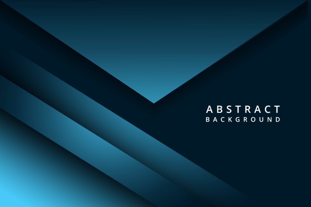 Abstract Blue Background Geometric Shape. Free Vector