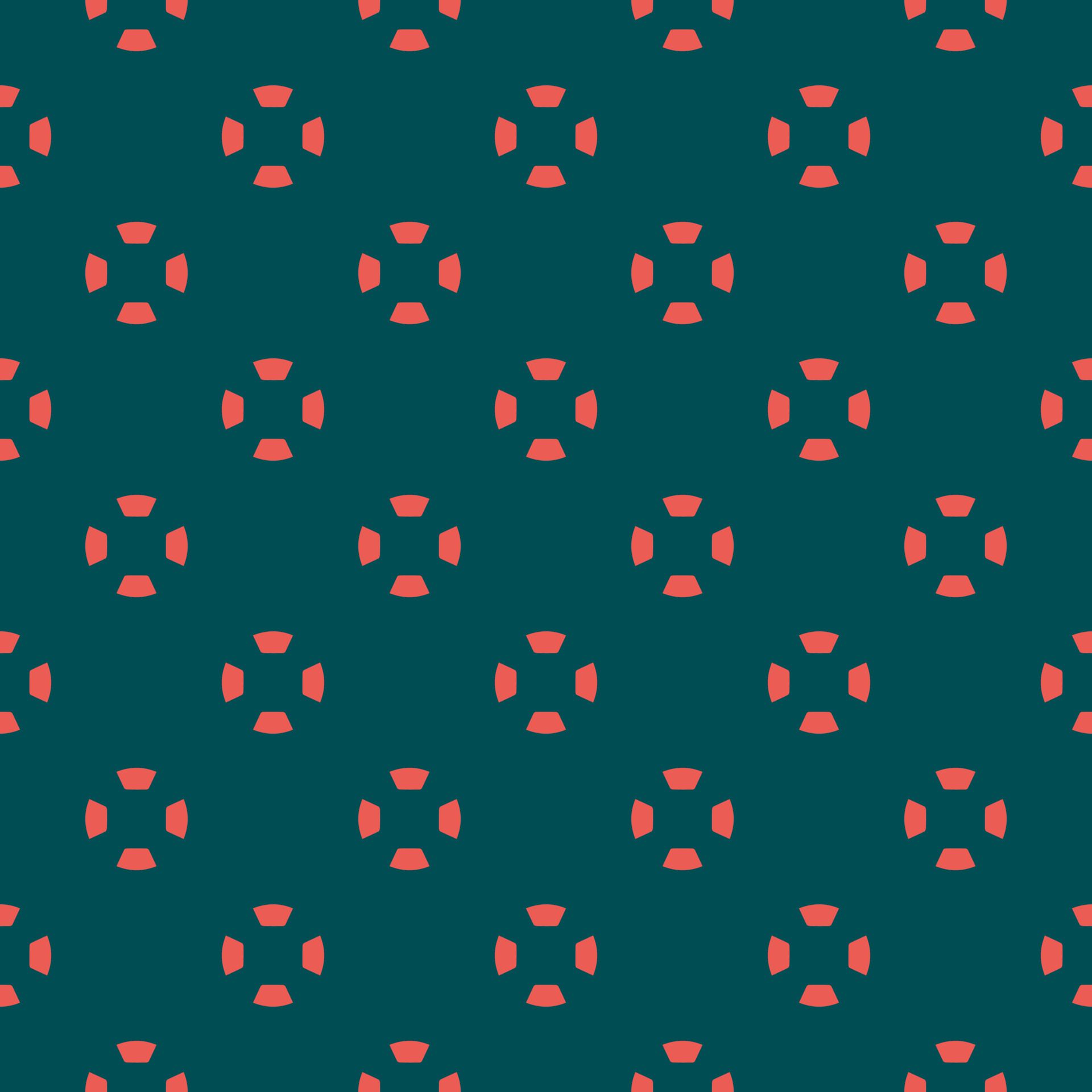 Pattern with ornament motif Free Vector