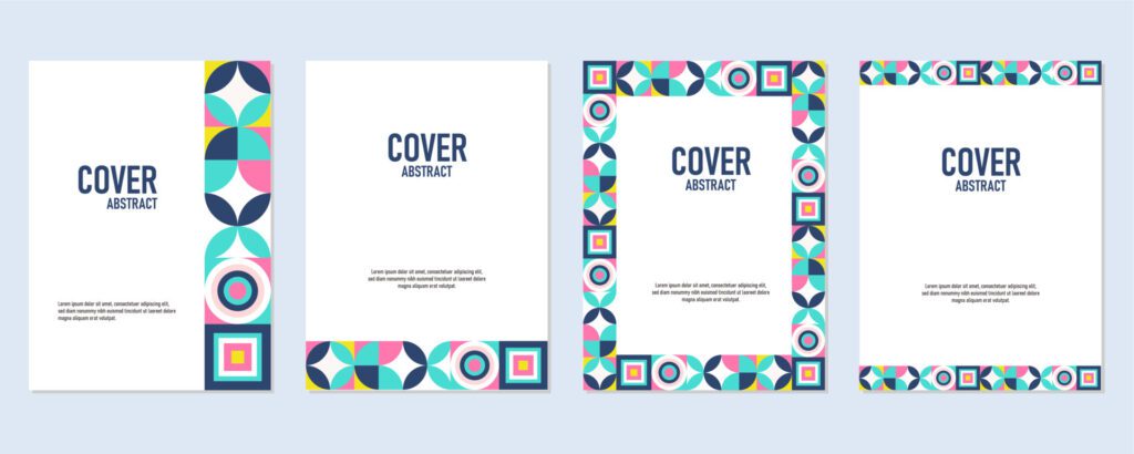 Abstract colorful geometric background for poster and cover Free Vector and Free SVG