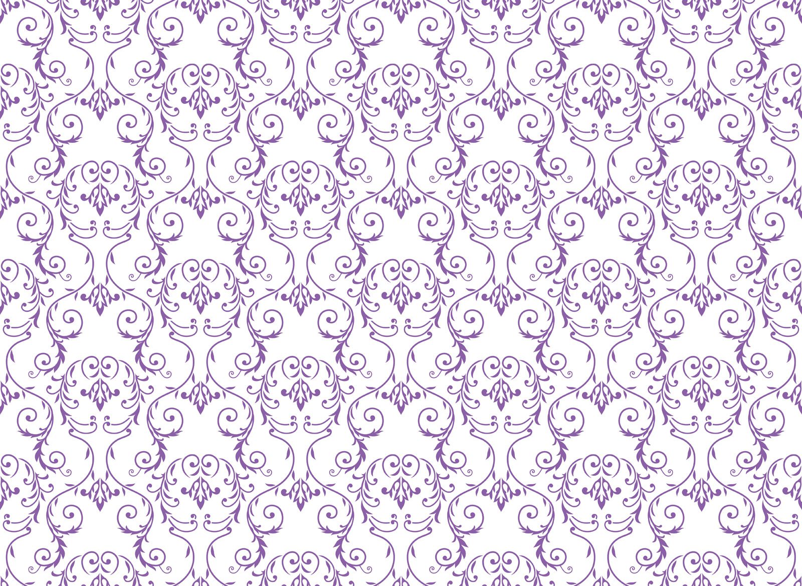 Damask vintage seamless patterns. Free Vector